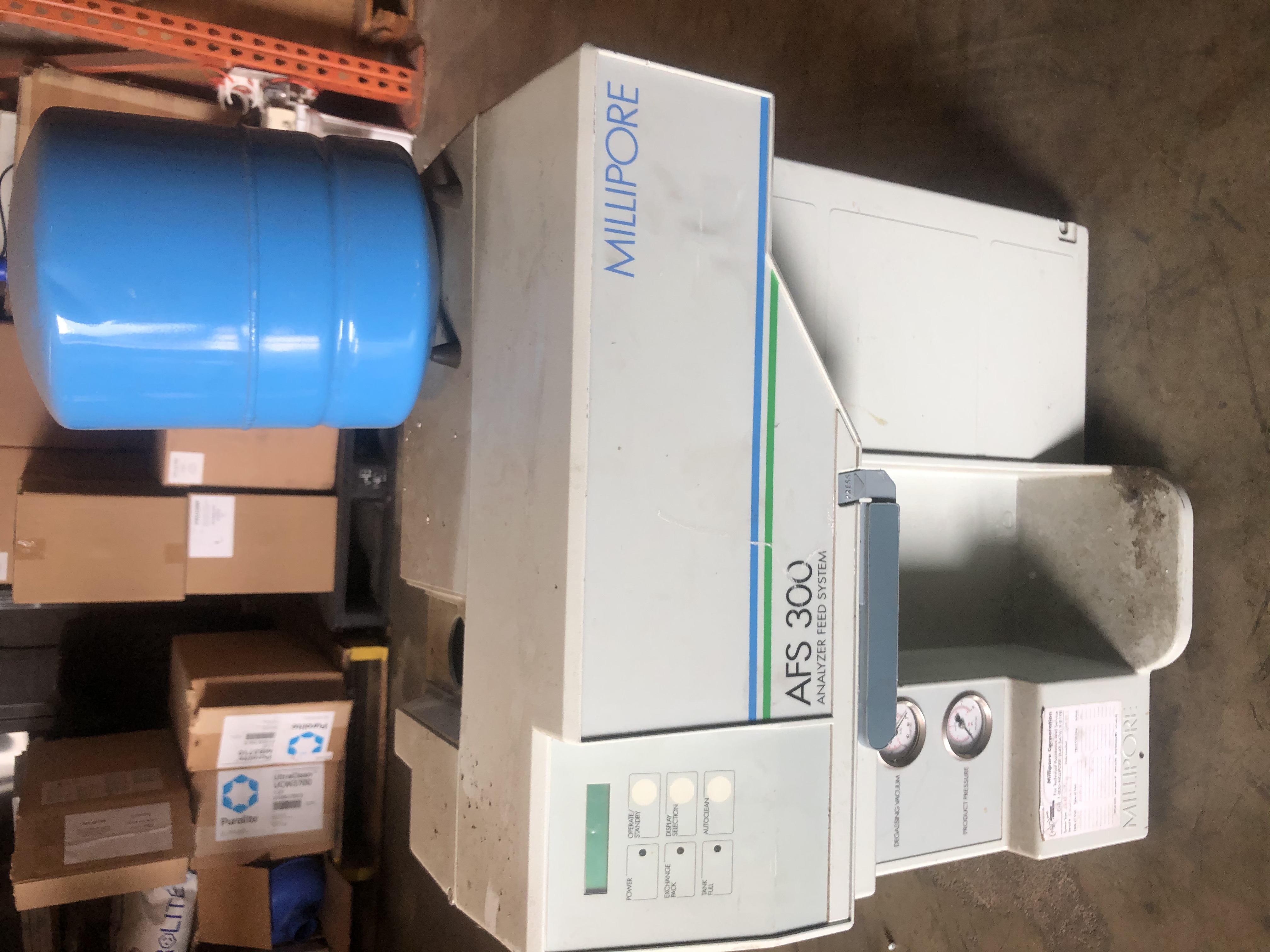 ZDAF3115D-USED - AFS 300 MILLIPORE ANALYZER FEED SYSTEM ZDAF3115D-USED - AFS 300 MILLIPORE ANALYZER FEED SYSTEM